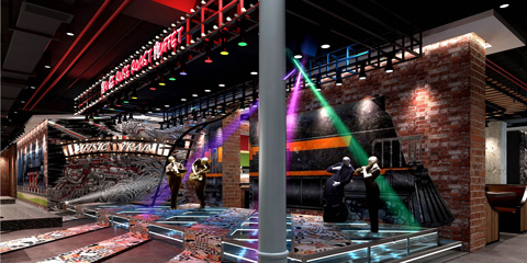 百格涮烤自助餐厅（效果图）